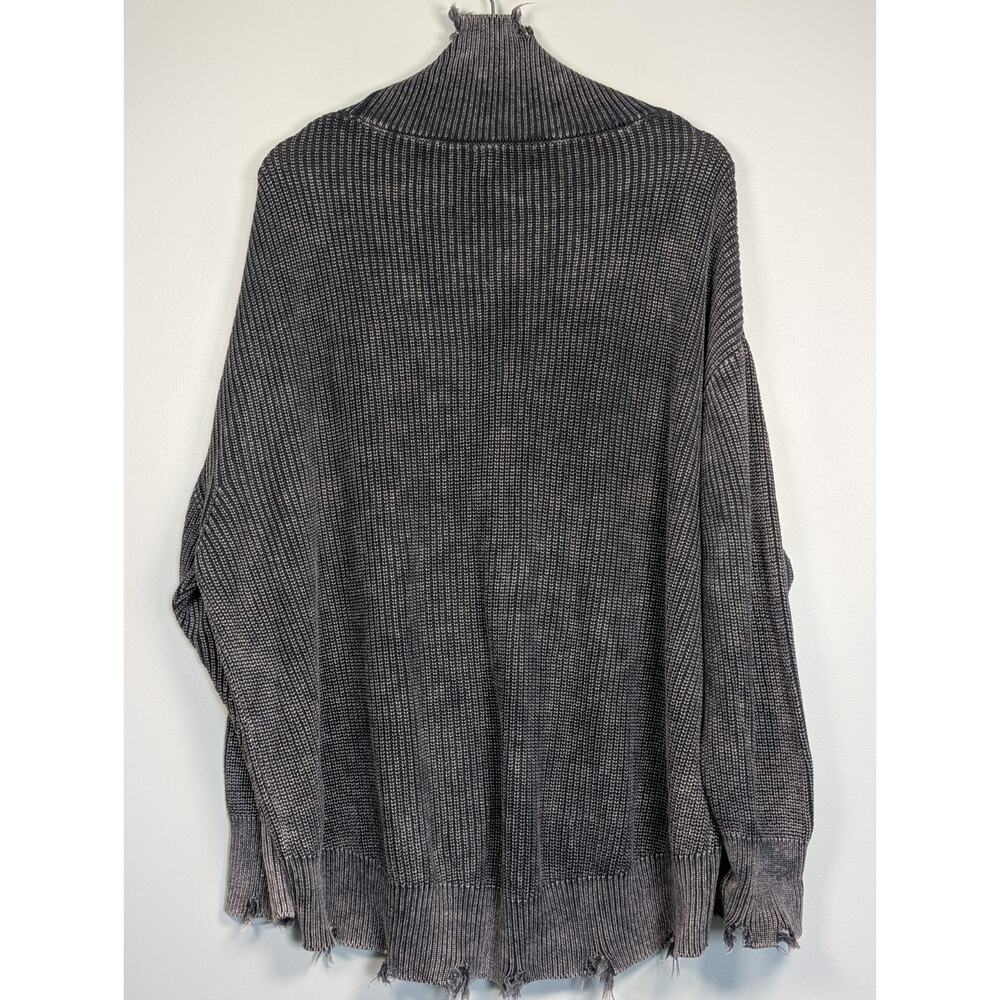 Streetwear Whimsigoth Hipster Young Fabulous And Broke Gray Sweater Size M/L - Picture 6 of 10